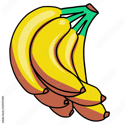 illustration of bananas