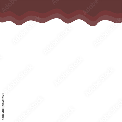 Dark Brown Melting Banner Top Page