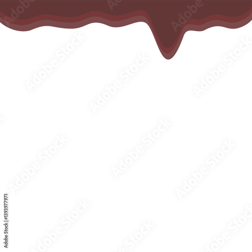 Dark Brown Melting Banner Top Page