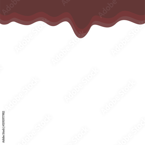 Dark Brown Melting Banner Top Page
