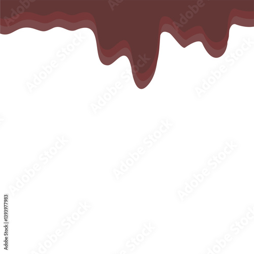Dark Brown Melting Banner Top Page