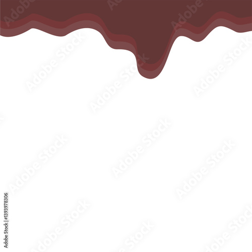 Dark Brown Melting Banner Top Page