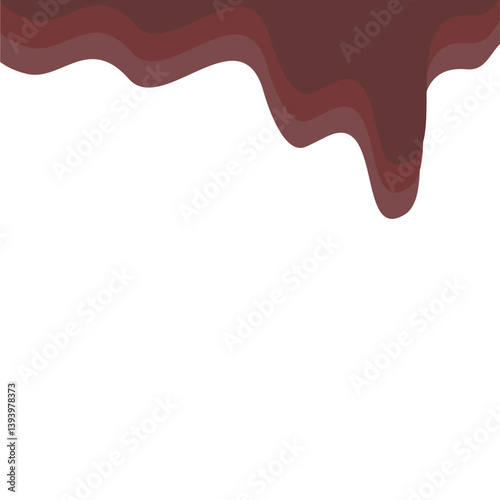 Dark Brown Melting Banner Top Page