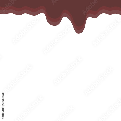 Dark Brown Melting Banner Top Page