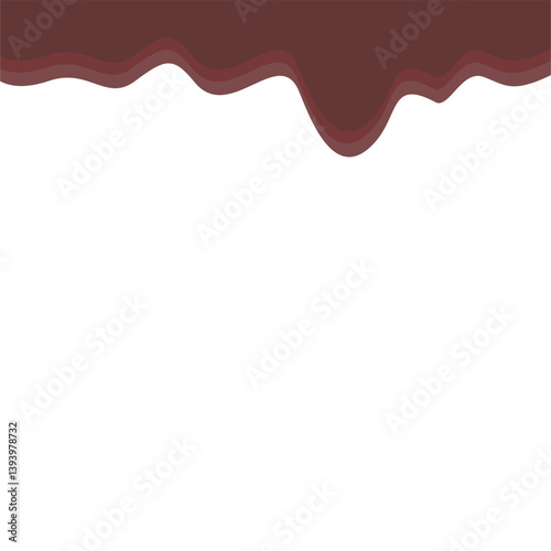 Dark Brown Melting Banner Top Page