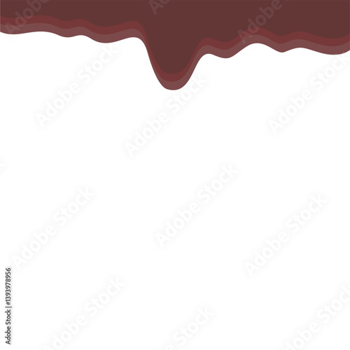 Dark Brown Melting Banner Top Page