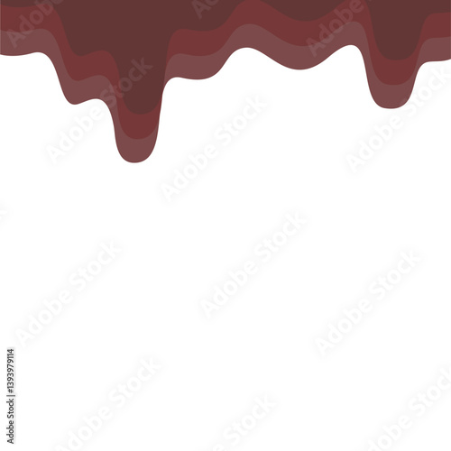 Dark Brown Melting Banner Top Page