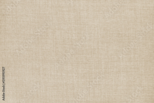 Brown linen fabric cloth texture for background, natural textile pattern.