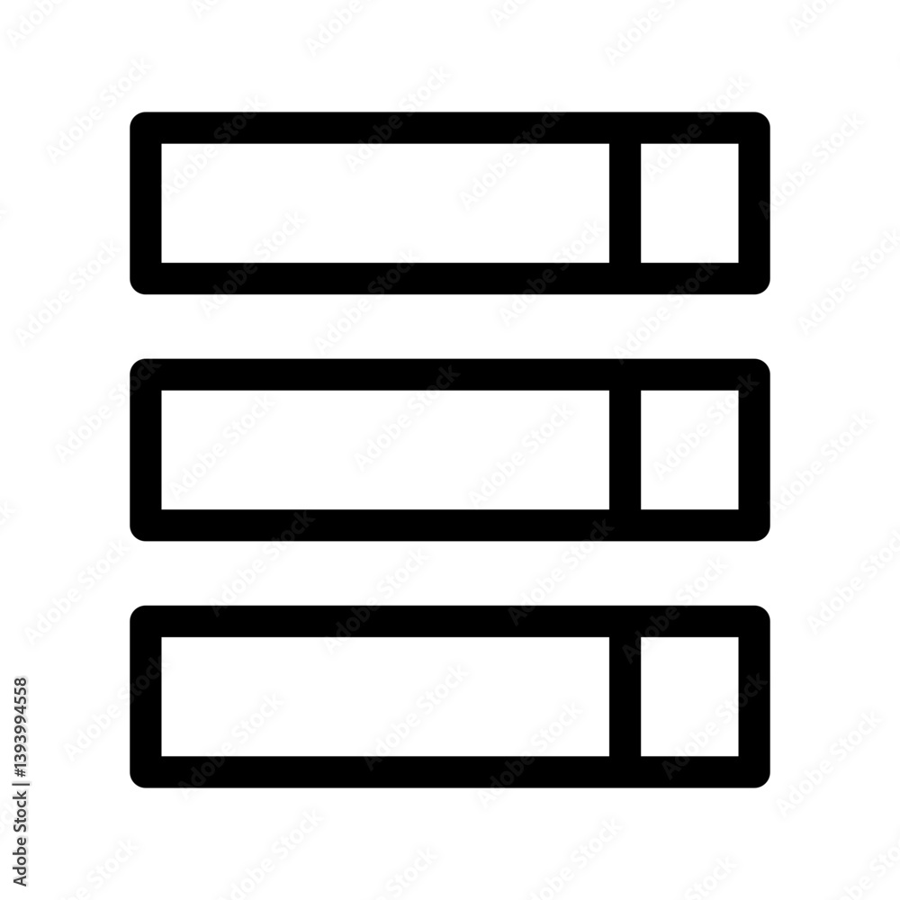 Menu Icon Vector Symbol Design Illustration Menu Icon Vector Symbol Design Illustration