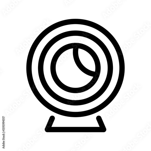 Webcam Icon Vector Symbol Design Illustration