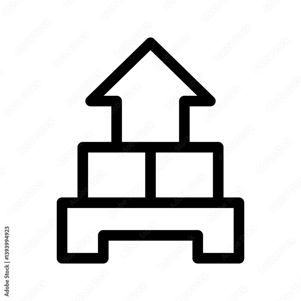 Box Icon Vector Symbol Design Illustration Box Icon Vector Symbol Design Illustration