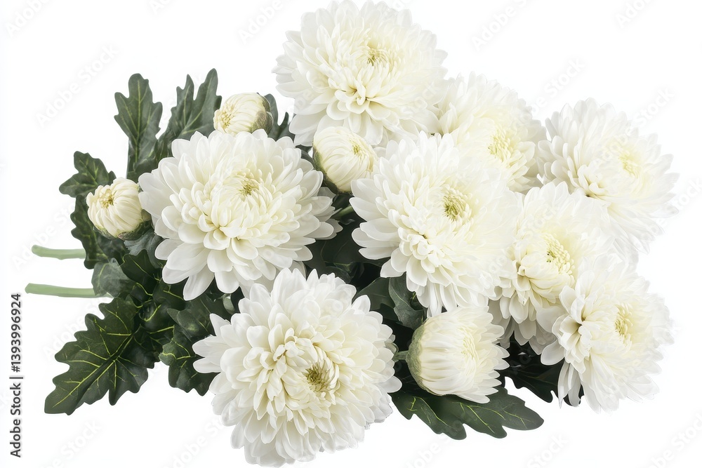 A bouquet of pristine white chrysanthemums (1) A bouquet of pristine white chrysanthemums (1)