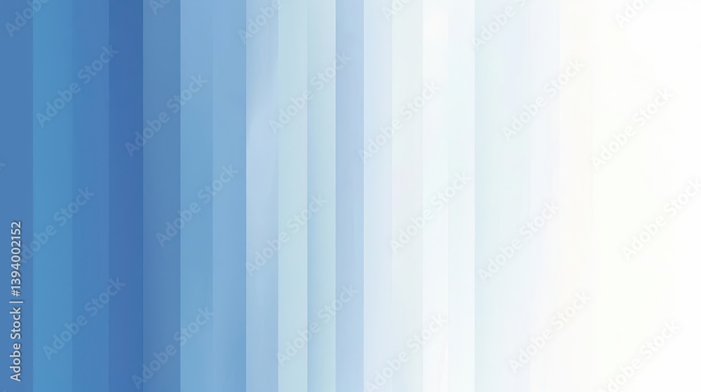 Obraz premium Abstract gradient design featuring blue hues and soft light.