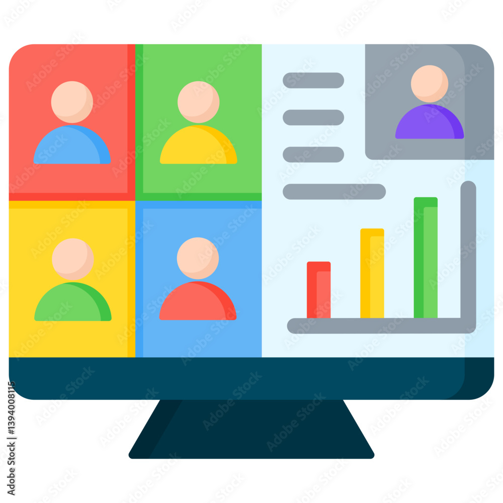 Virtual Classroom Icon