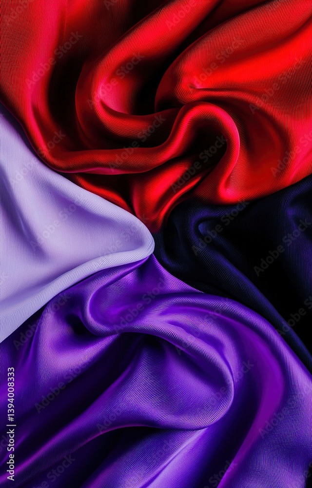 Obraz premium red silk background