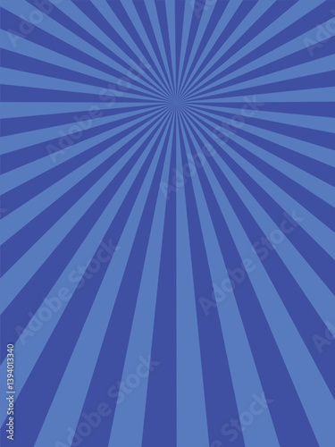 Blue comic star burst textured background