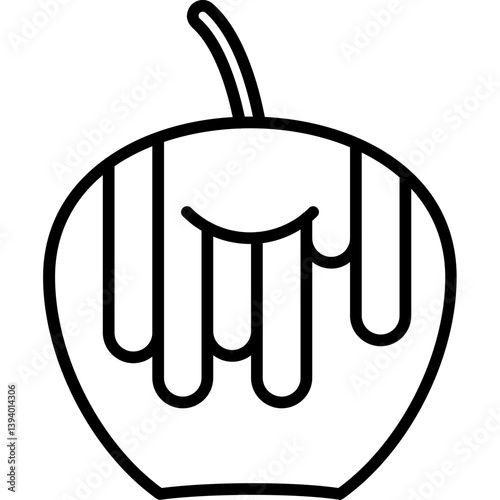 Caramelized Apple Icon