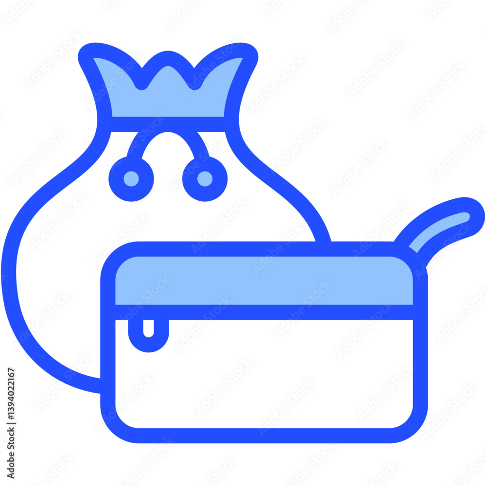 Fototapeta premium Pouch Icon