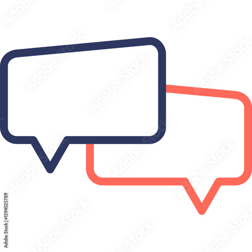 Chat line color icon