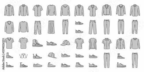 cloths mockup, vector mockup, digital, vector t shirts, vector shirts, silhouette clothing, shirt, clothes, fashion, vector, t-shirt, jacket, dress, illustration, set, wear, design, polo, coat, men, t