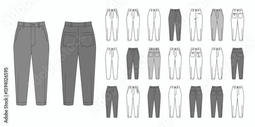 pants mockup, cloths mockup, silhouette mockups, mockups, digital, vector mockups, clothes, clothing, fashion, shirt, vector, pants, jacket, jeans, dress, illustration, suit, wear, set, design, style,