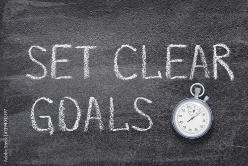 Obraz na płótnie set clear goals watch w salonie