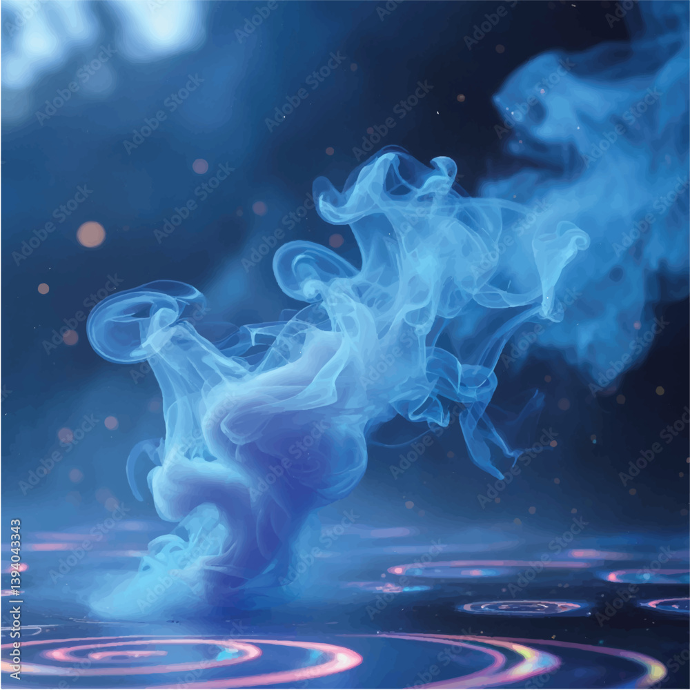 Abstract smoke background with soft swirling smoke Abstract smoke background with soft swirling smoke