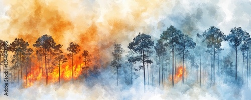 Forest Fire Contrast