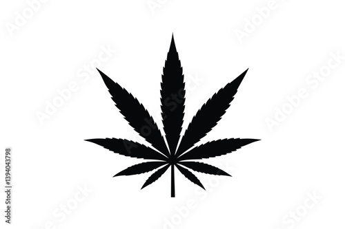 cannabis leaf vector illustration