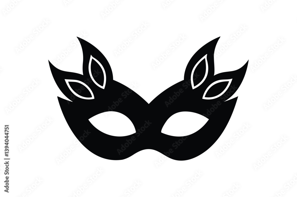 carnival mask vector