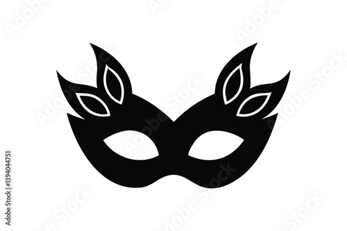 carnival mask vector