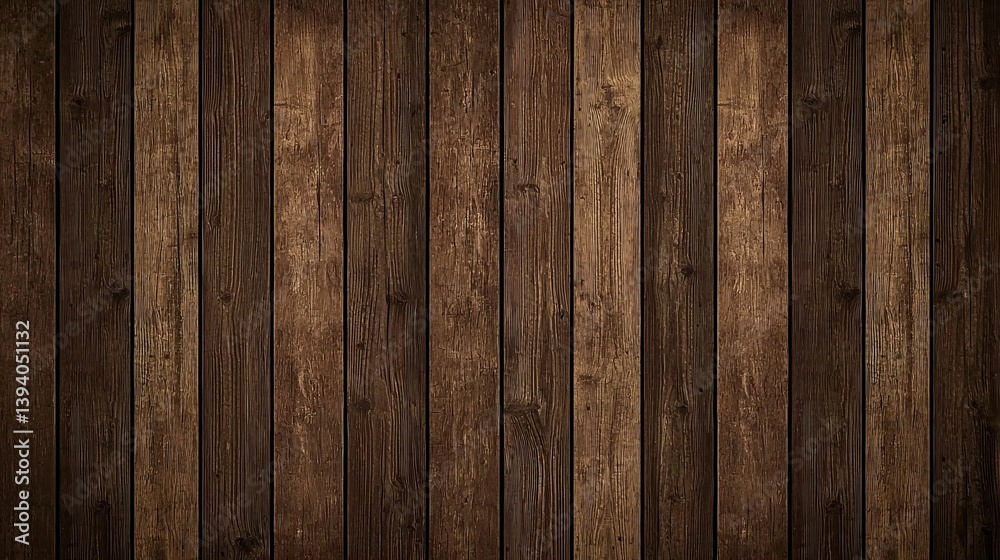 Dark Brown Wood Plank Texture Background Rustic, Grunge and Natural Grain - Generative AI Dark Brown Wood Plank Texture Background Rustic, Grunge and Natural Grain - Generative AI