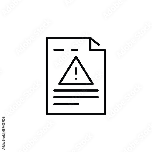 Data breach icon. Simple data breach icon for social media, app, and web design. Vector illustration