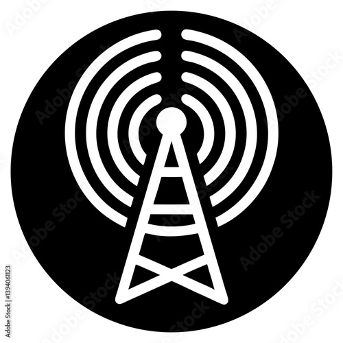 4G/LTE Icon  Premium modern thin line  Icon Image, Stock Photo, and Vector