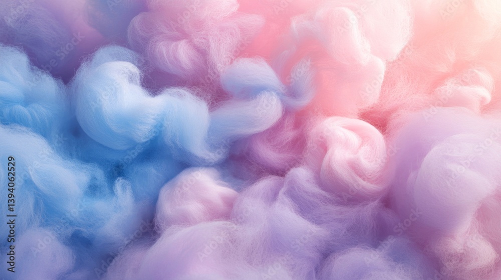 Abstract Cotton Candy Clouds with Pink Blue and Purple Hues Smooth Gradient Texture Abstract Cotton Candy Clouds with Pink Blue and Purple Hues Smooth Gradient Texture