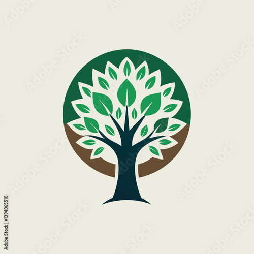 tree logo design  vector 