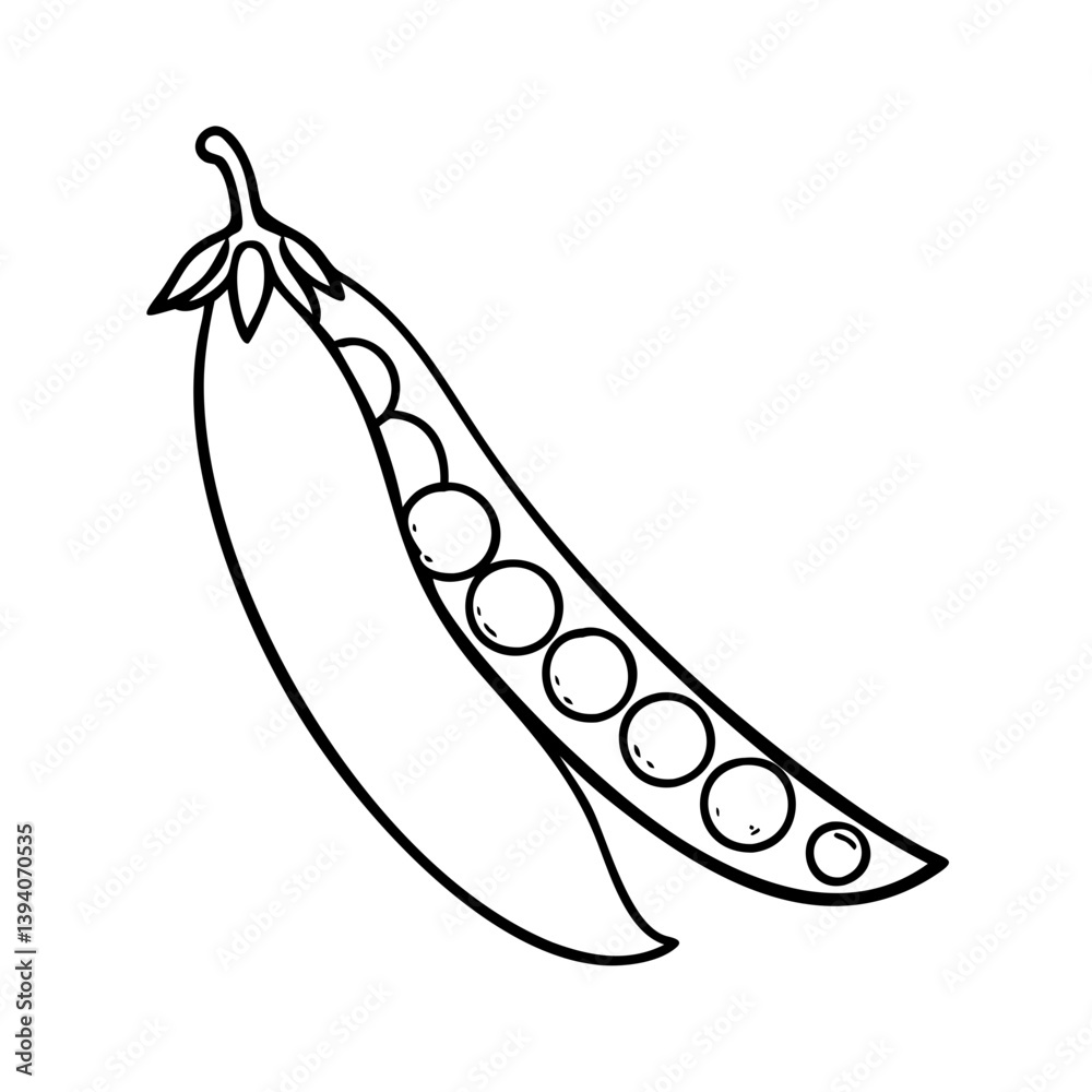 snap peas icon, snap peas line art - simple line art of snap peas, perfect for snap peas logos and icons snap peas icon, snap peas line art - simple line art of snap peas, perfect for snap peas logos and icons
