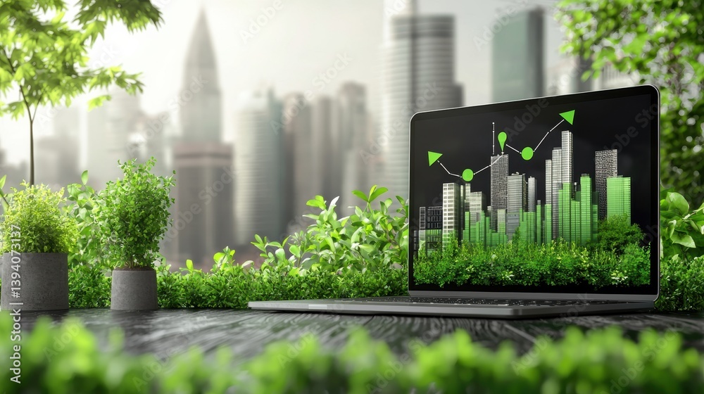 Digital Transformation Business concept. Digital transformation consultant using predictive analytics in an urban environment Digital Transformation Business concept. Digital transformation consultant using predictive analytics in an urban environment