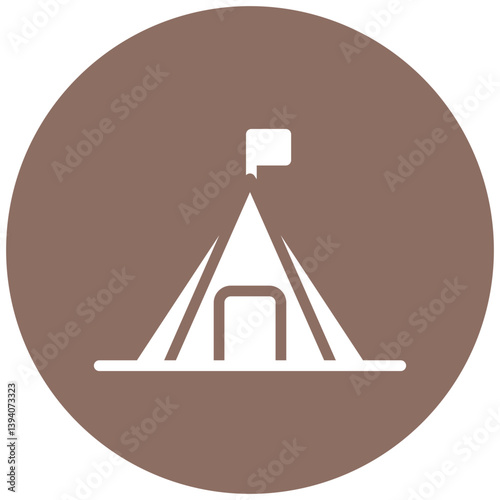 Luxury Camp Icon