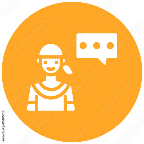 Woman Speech Icon