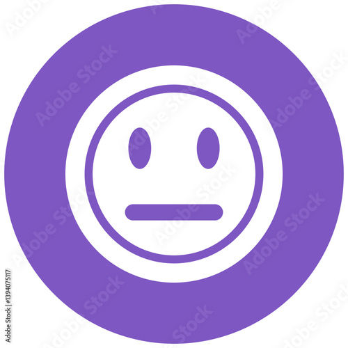 Neutral Face Icon