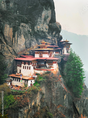 Taktshang Goemba, Tiger nest monastery, Paro, Bhutan
