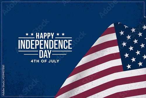 Commemorating Memorial Day with a Patriotic American Flag and Inspiring Tribute Honoring Heroes Who Made the Ultimate Sacrifice in Military Service Featuring a Meaningful Message of Courage and Respec