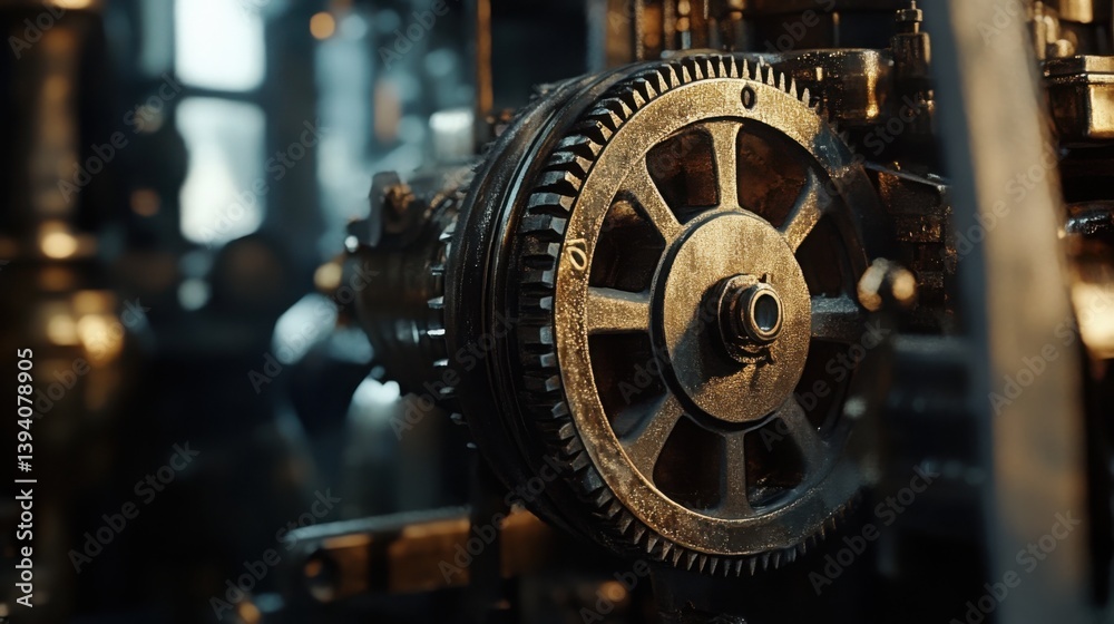 Gears and Cogs of a Complex Machine | Steampunk Inspired Mechanical Assembly for Engineering, Manufacturing and Industrial Design Concepts Gears and Cogs of a Complex Machine | Steampunk Inspired Mechanical Assembly for Engineering, Manufacturing and Industrial Design Concepts