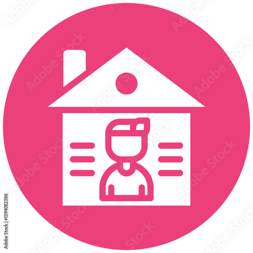 Working at Home Icon