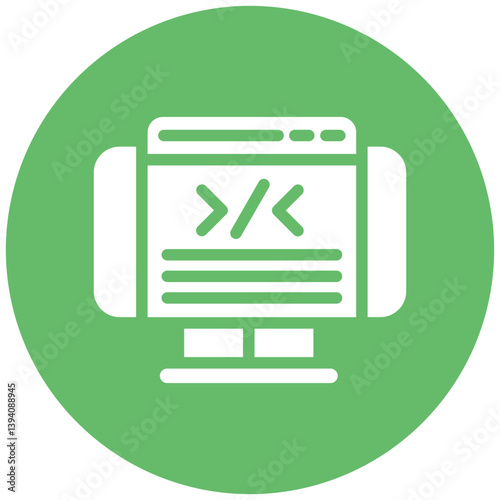 Web Coding Icon