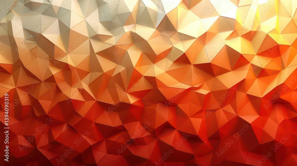A vibrant, abstract geometric pattern featuring a mix of warm colors and sharp angles. A vibrant, abstract geometric pattern featuring a mix of warm colors and sharp angles.