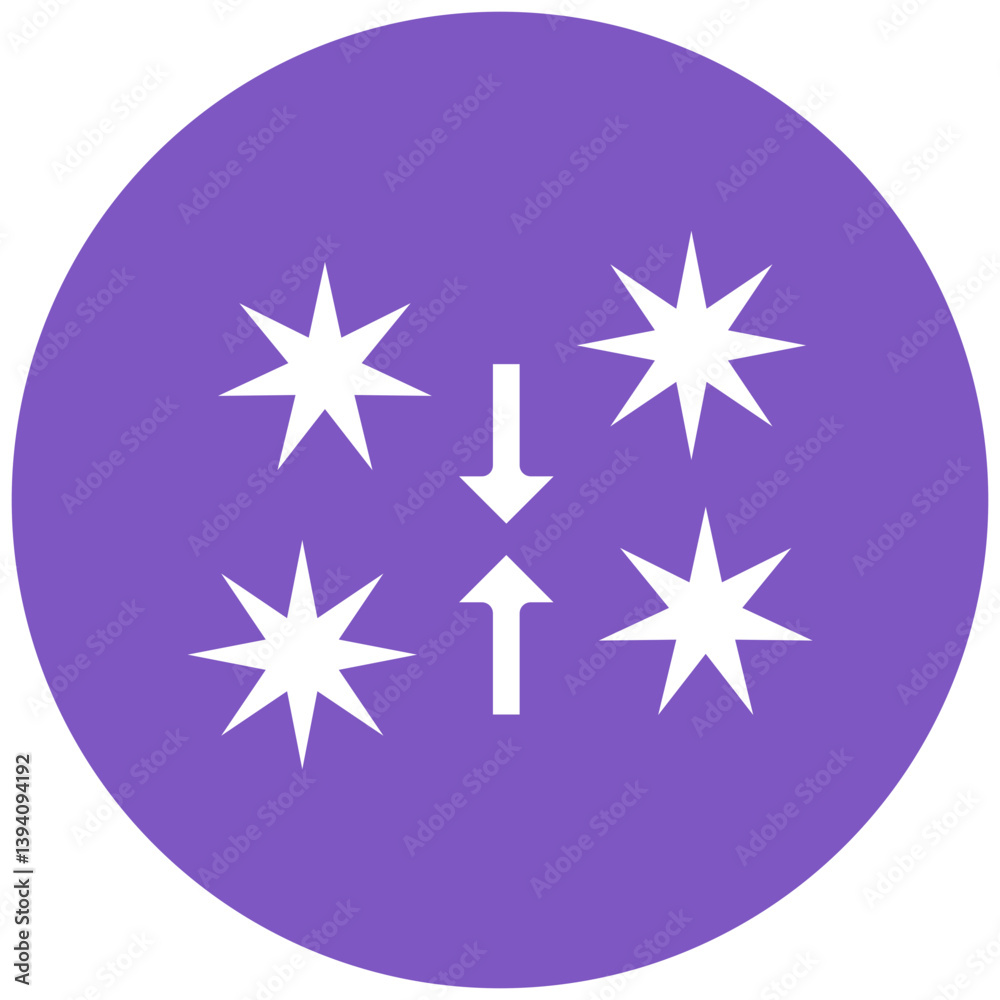 Obraz premium Collision Icon