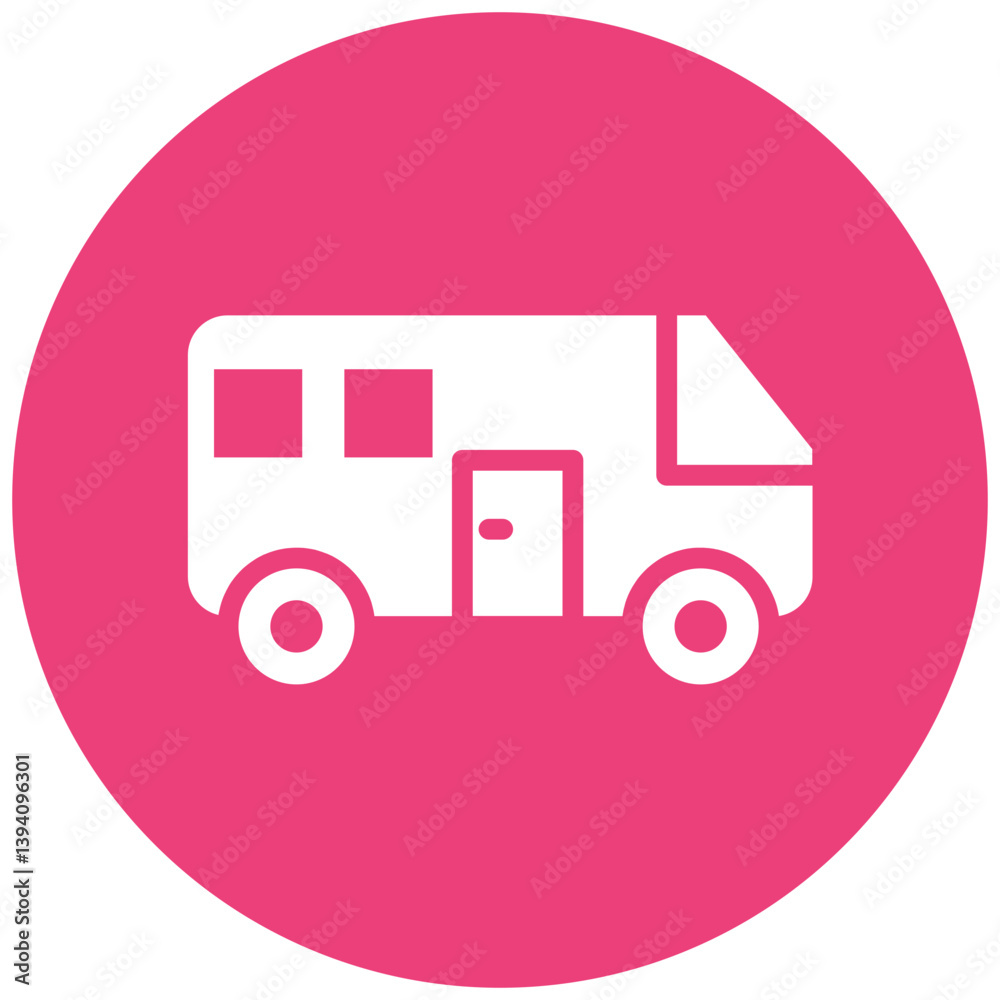 Camper Van Icon Camper Van Icon