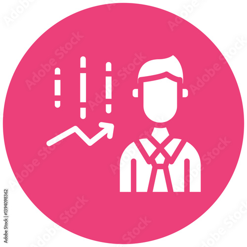 Trader Vector Icon